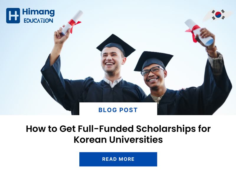 scholarships for Korean Universities