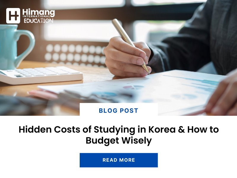 Hidden Costs of Studying in Korea